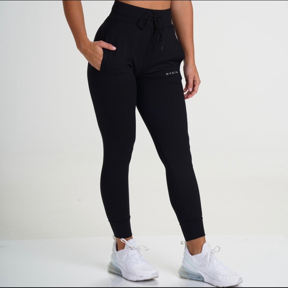 NVGTN Black Joggers Sz Small NWT